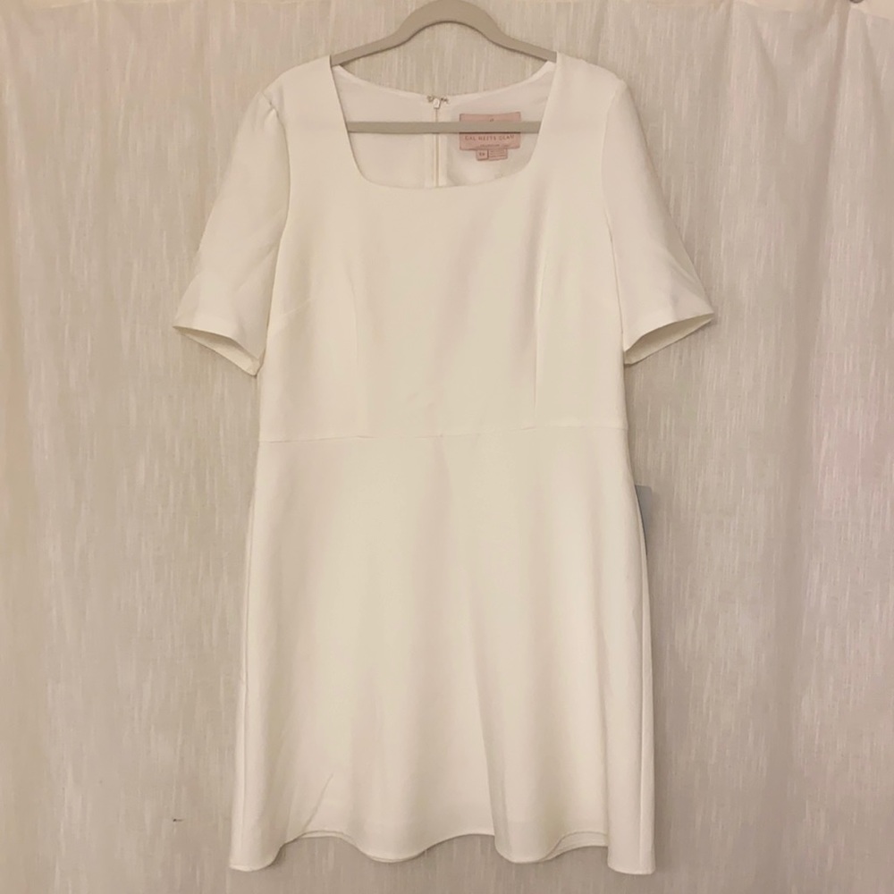 Gal Meets Glam Kylie Square Neck Dress